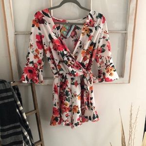 Floral romper